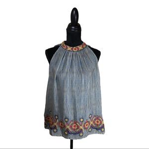 NWT Anthropologie Bhanuvi Hatler Blouse Size: M